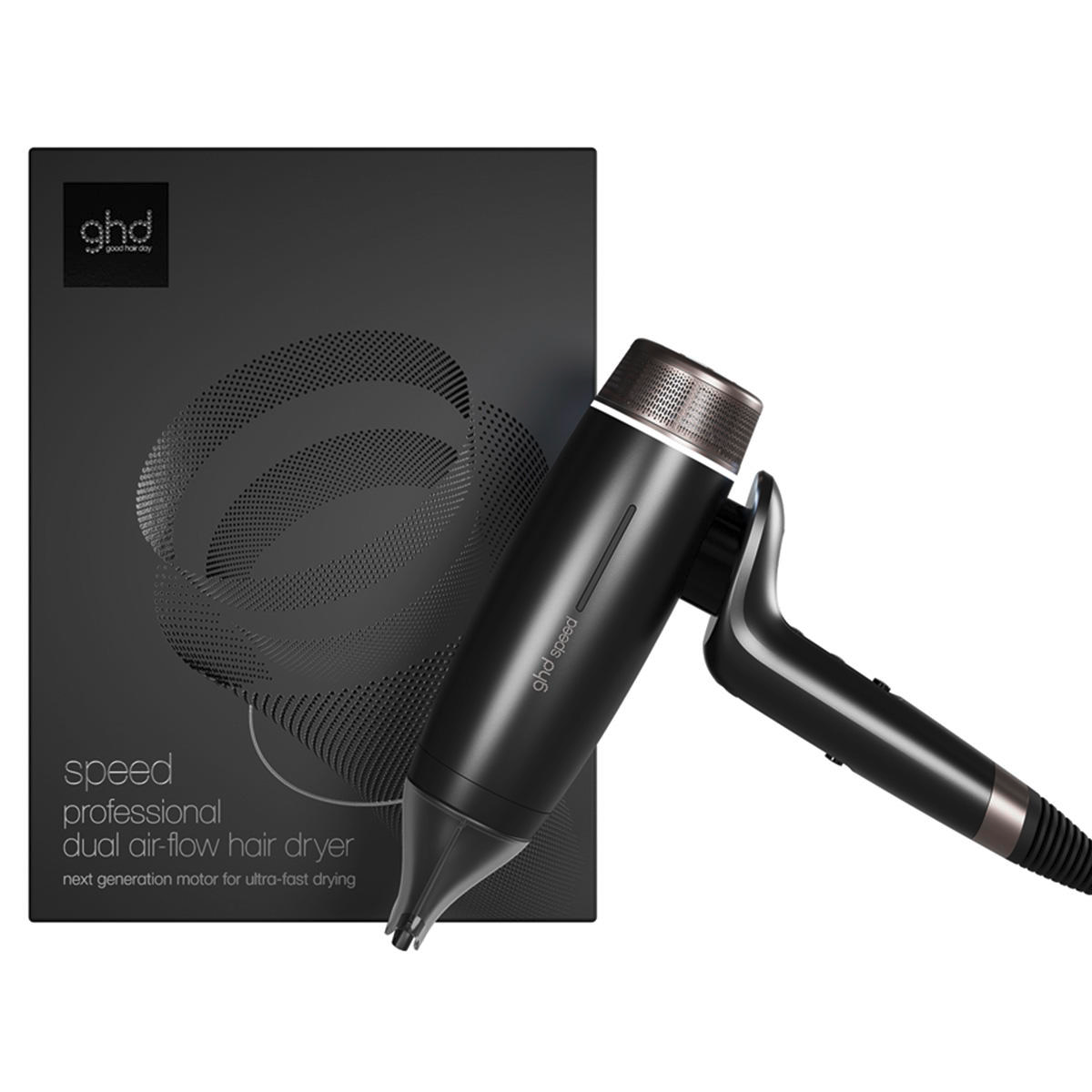 GHD SPEED HAARTROCKNER IN SCHWARZ Keine Hitzeschäden - Knaus Hairdesign24