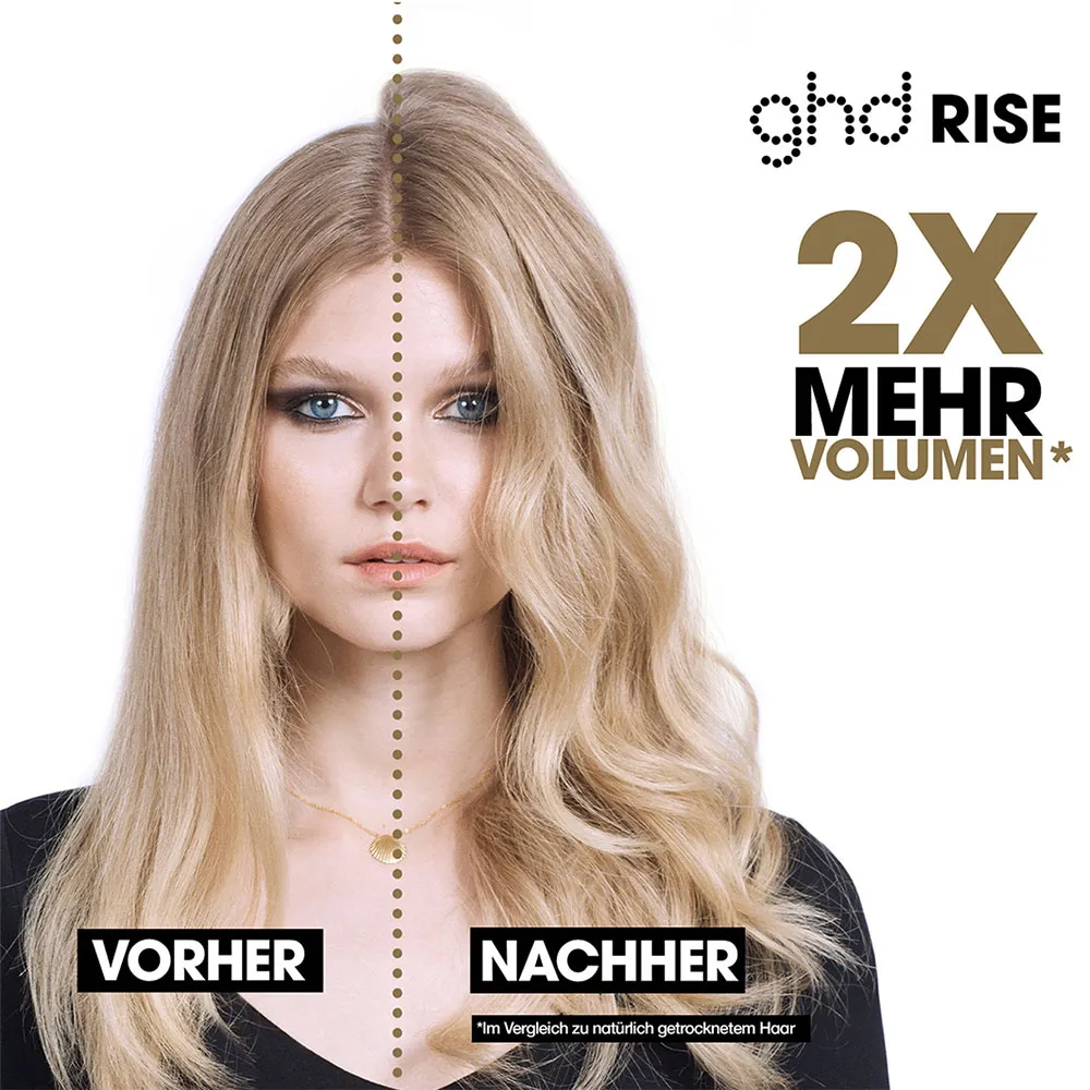 ghd rise Hot Brush – Ansatzvolumen, Fülle & langanhaltende Sprungkraft