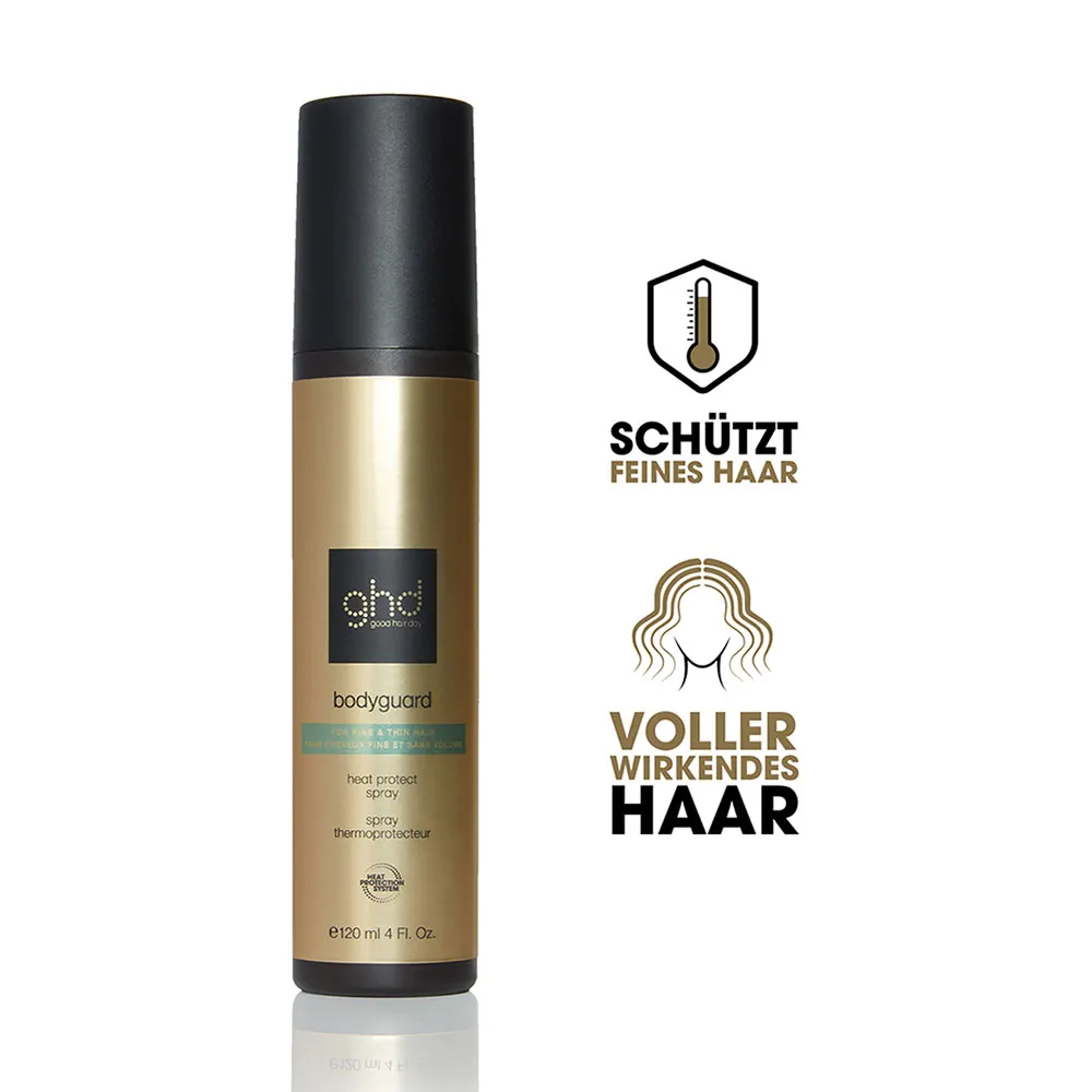 ghd bodyguard – Heat Protect Spray für coloriertes Haar 120 ml | Farbschutz & Hitzeschutz