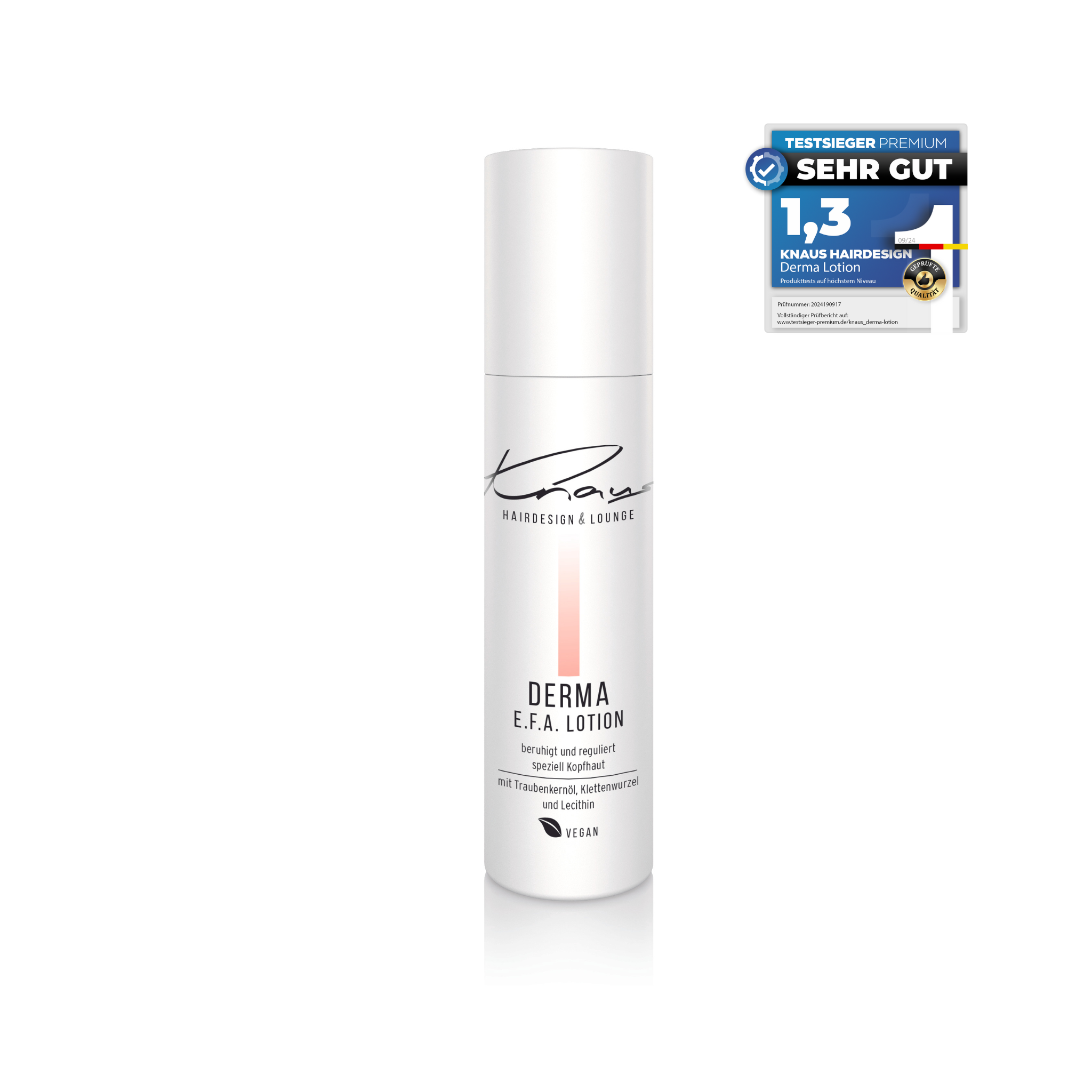 DERMA E.F.A. Lotion – Pflege und Entspannung für die Kopfhaut gereizte Kopfhaut - Knaus Hairdesign